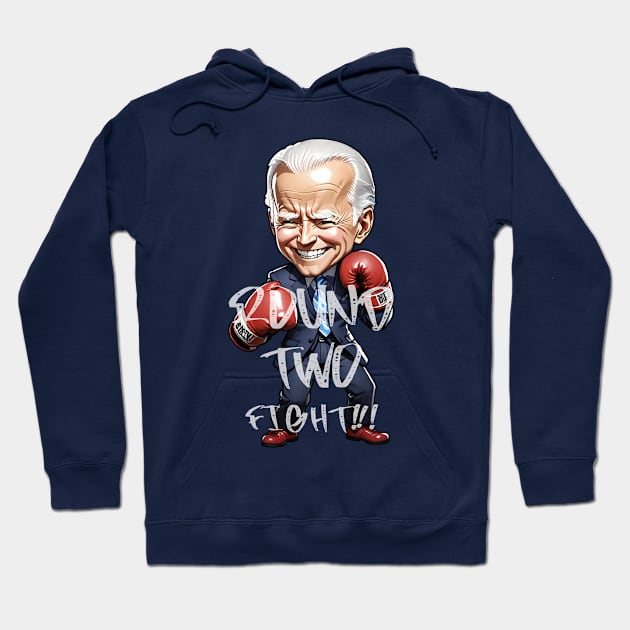 Round Two Fight Hoodie by MonkeyLogick